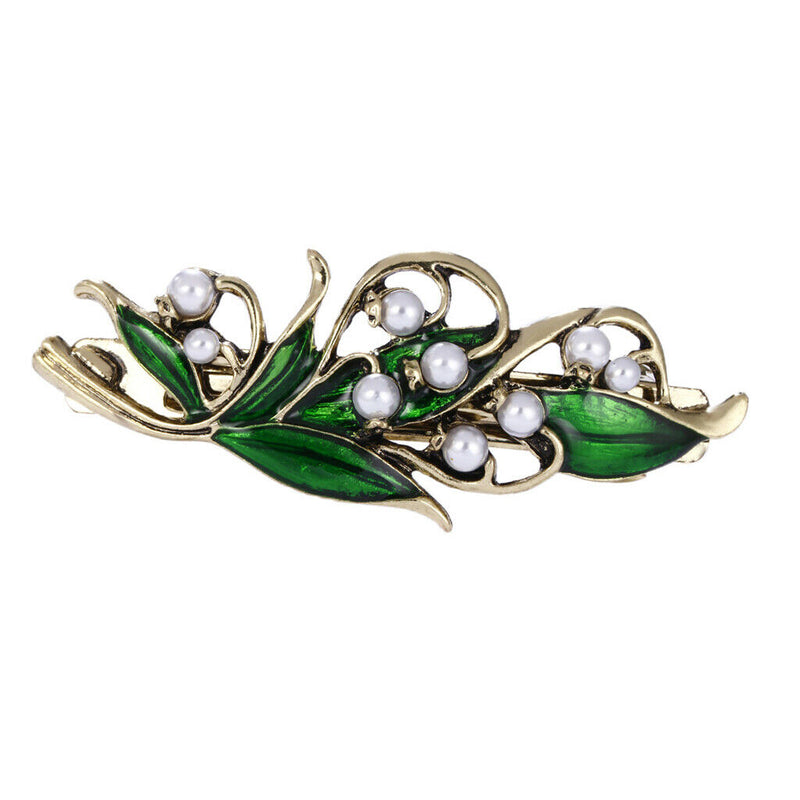 Enamel Barrette Women Headwear Hair Clip Hairpin Sprung Hair Clip Barrette
