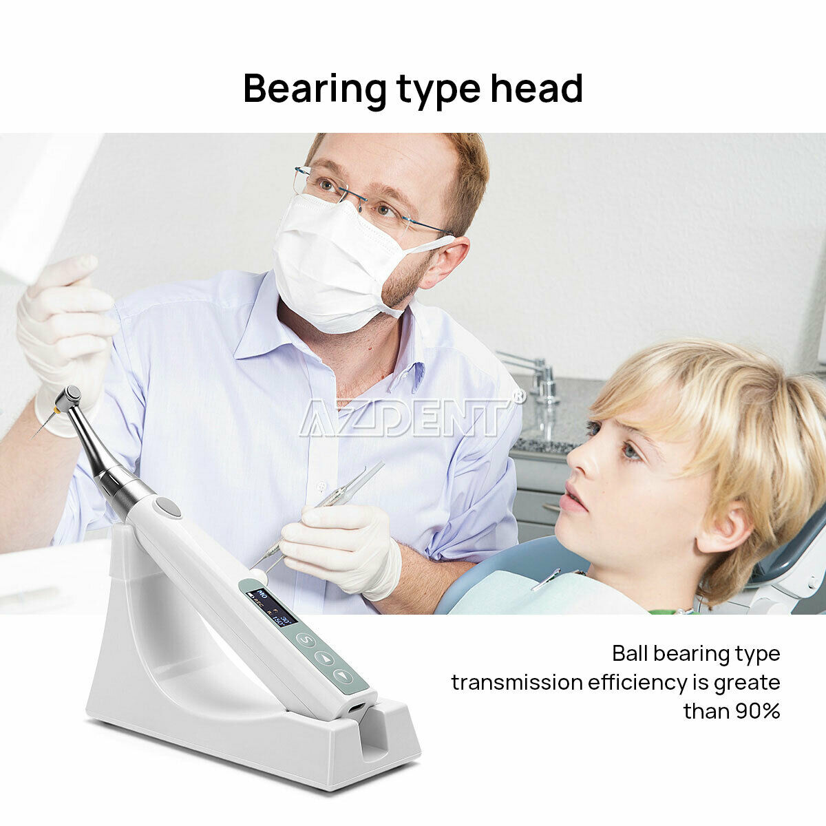 Dental Endodontic Wireless LED Endo Motor Built in With Root Canal Apex Locator