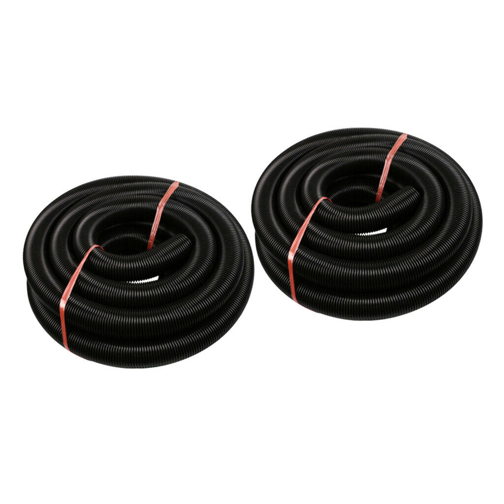 2x Plastic Universal Power Tool Hose Kit Flexible Vacuum Cleaner Hose Tube