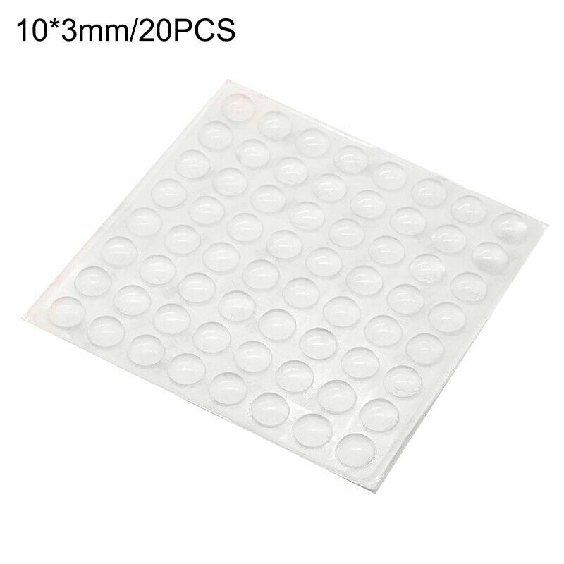 20pcs Damper Door Mat Bumper Anti-collision Transparent Home Kitchen Supplies