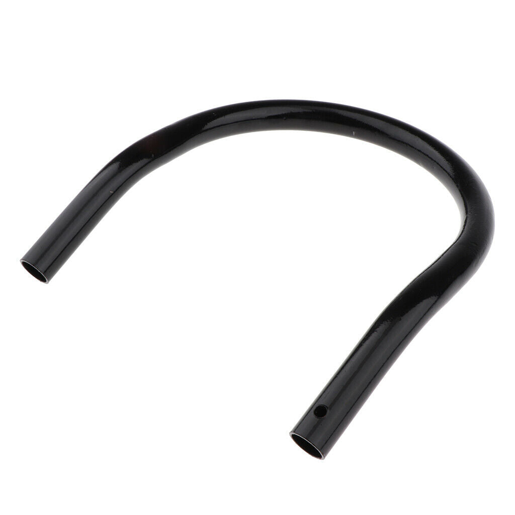 Upswept Cafe Racer Seat Frame Hoop Loop Metal 210mm Black