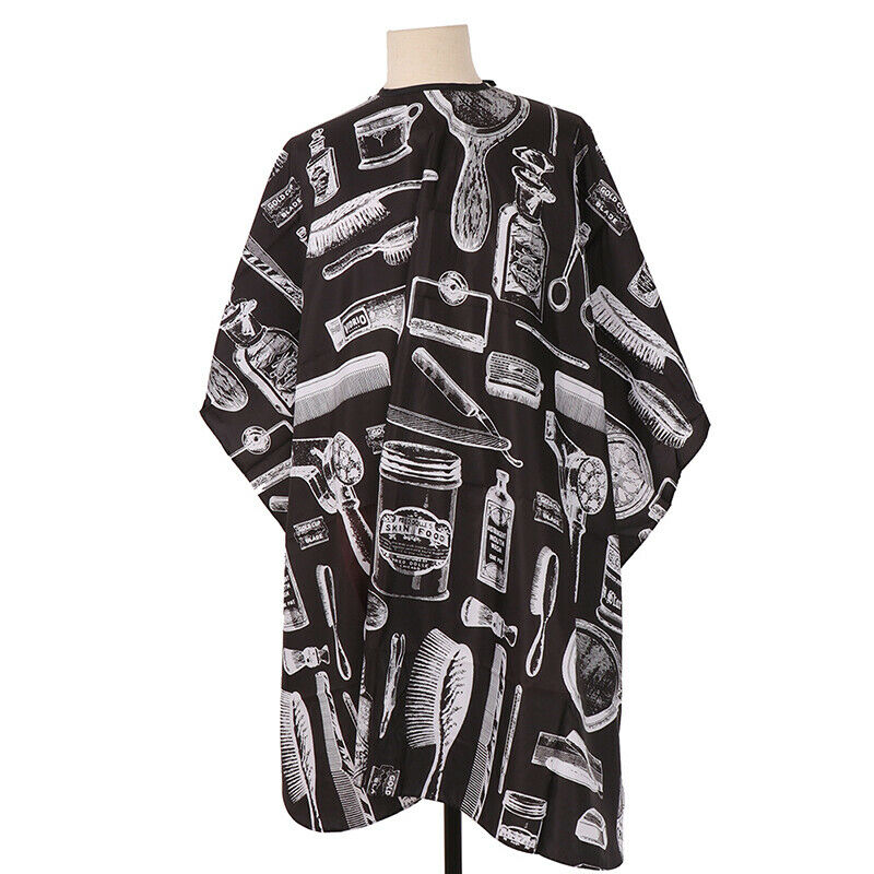 1Pc Hairdresser Apron Cutting Cape Hair Salon Gown Apron Shop Barber Accessor Qx