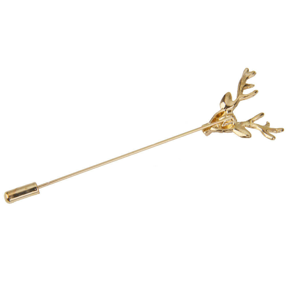 Novelty Golden Deer Head Shape Costume