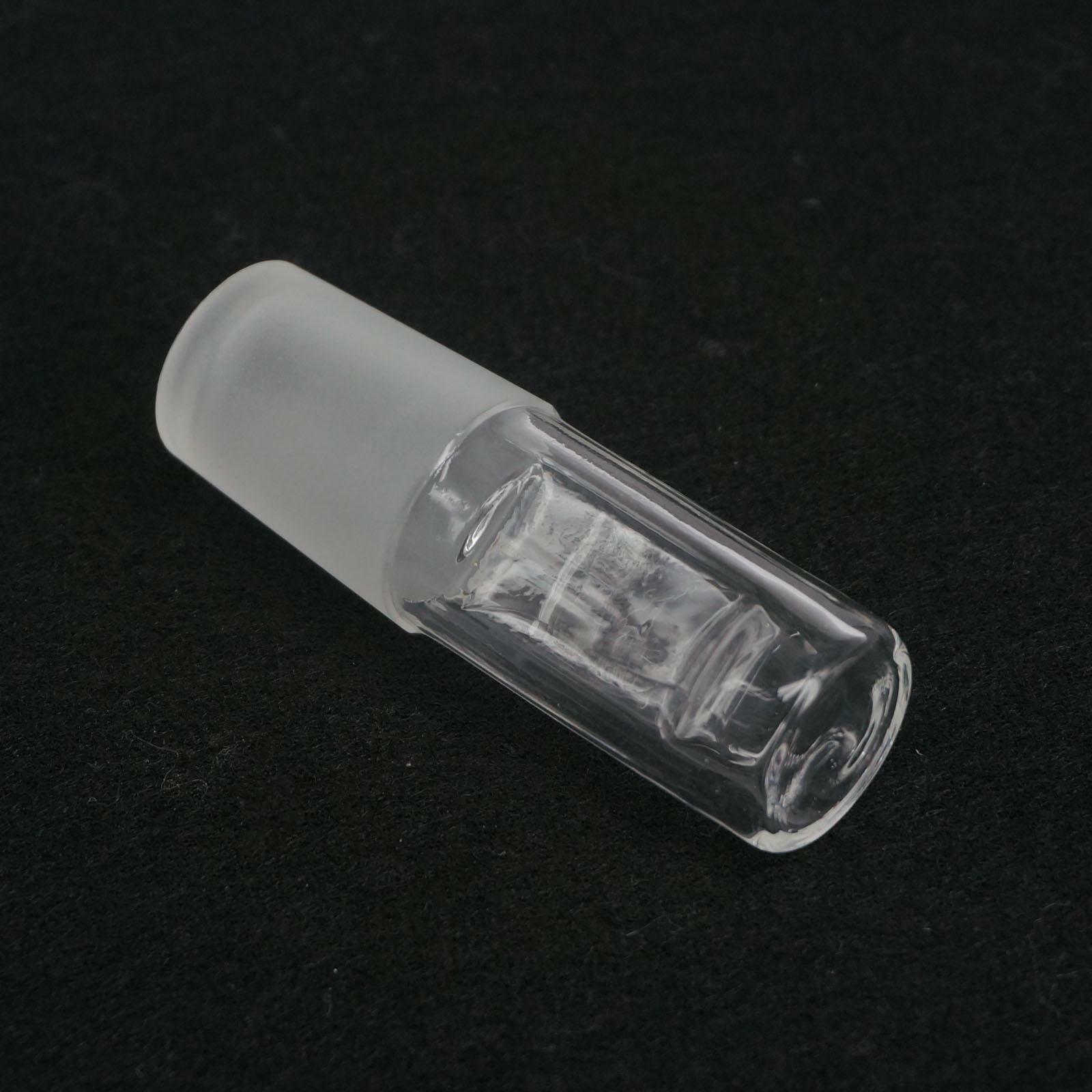 1pcs Ground Joint 24/29 Male Hollow Glass Stopper Plug Laboratory Glass ware