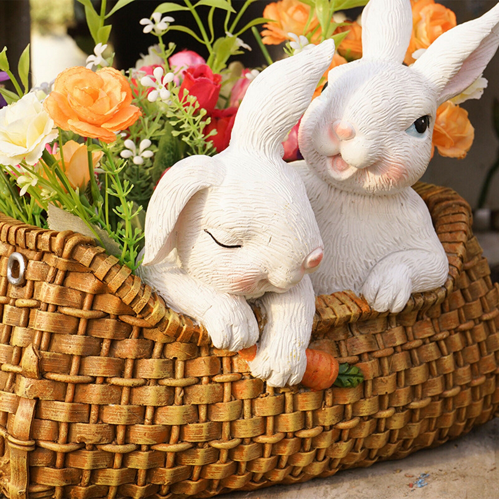 Adorable Rabbit Garden Succulent Planter Pot Mini Planter Decor Crafts