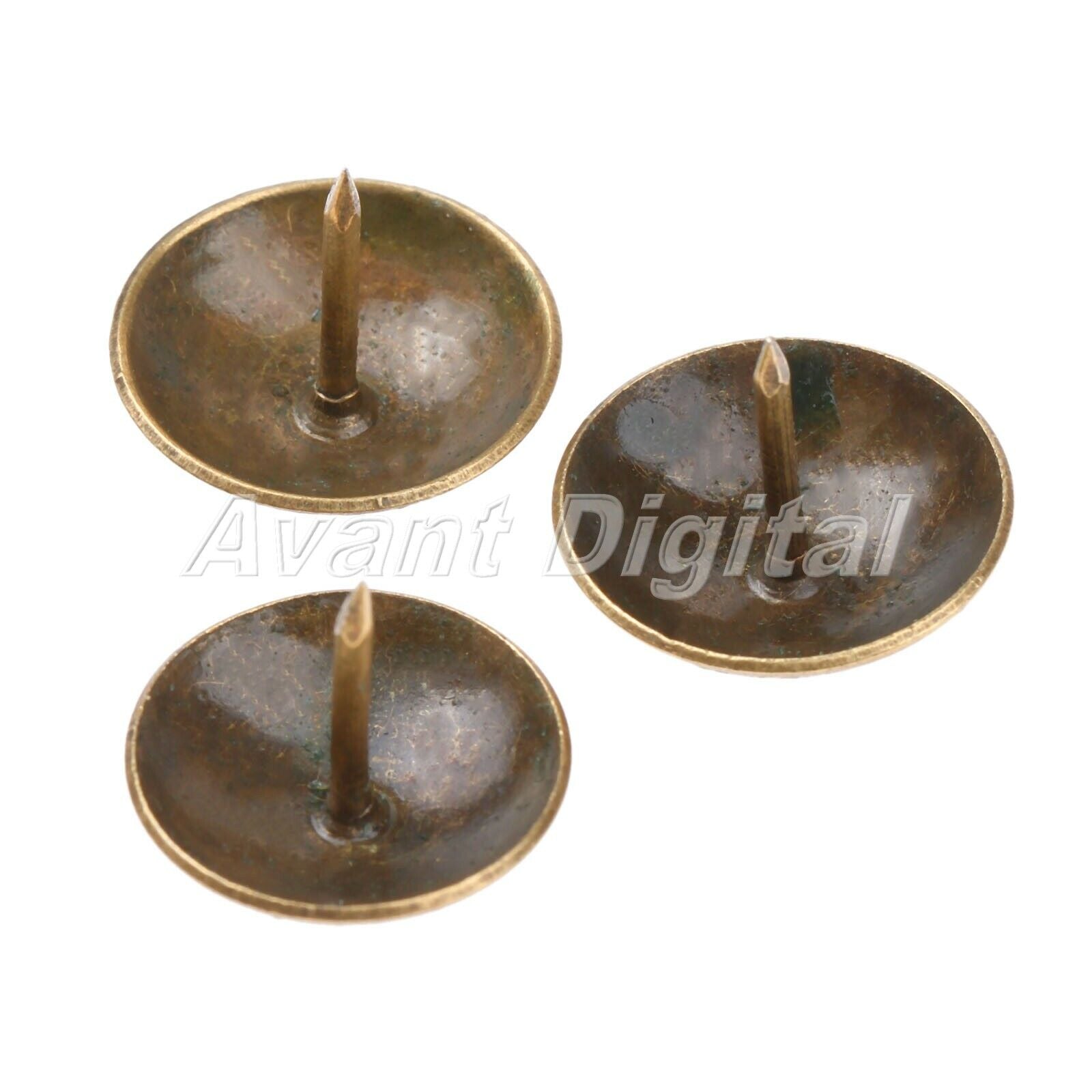 20pc Wood Jewelry Box Upholstery Nails Tacks Studs Furniture Hardware Decor 18mm