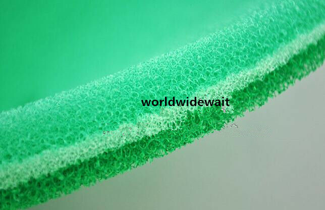 2pcs Replacement Green Sponge For Air Filter Flow Cleaner Universal