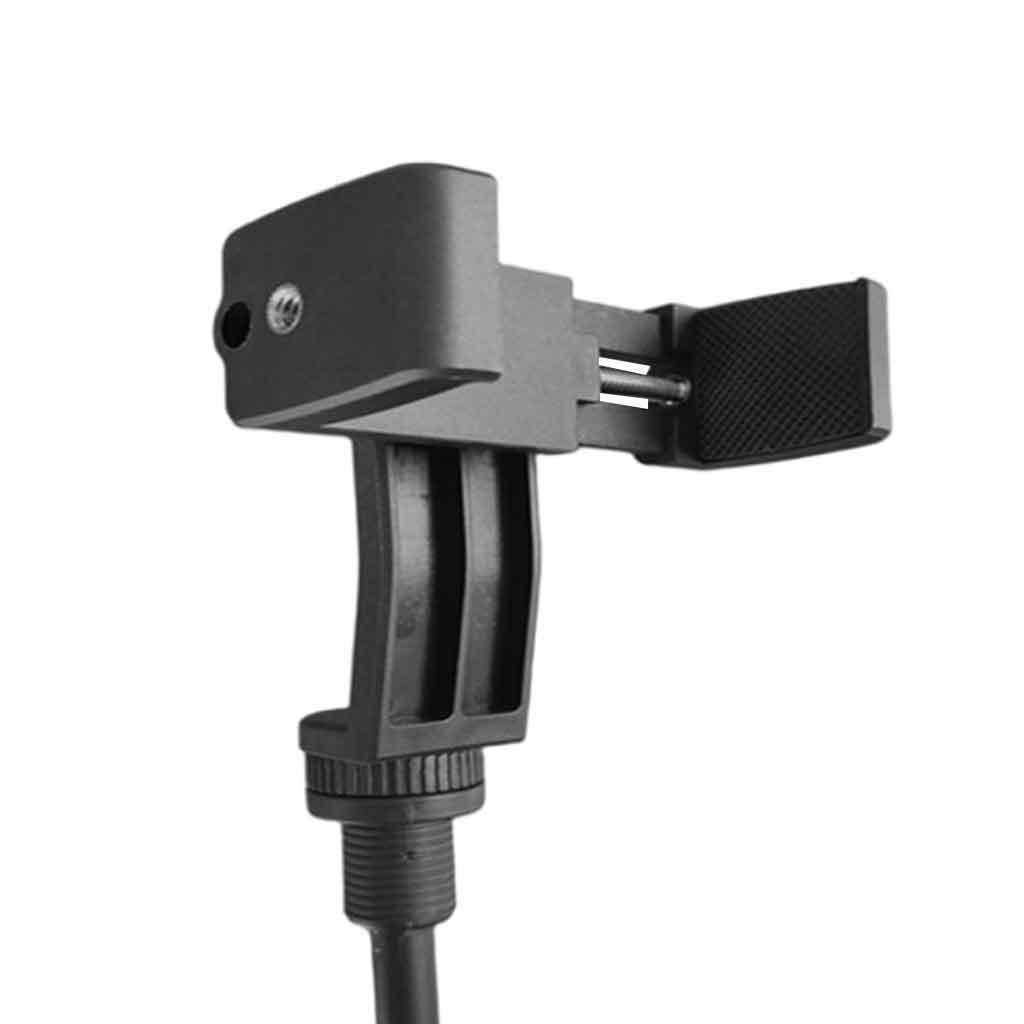 Heavy Duty Kayak Fish Finder Bracket Cell Phone Holder with Long Arm Accessory