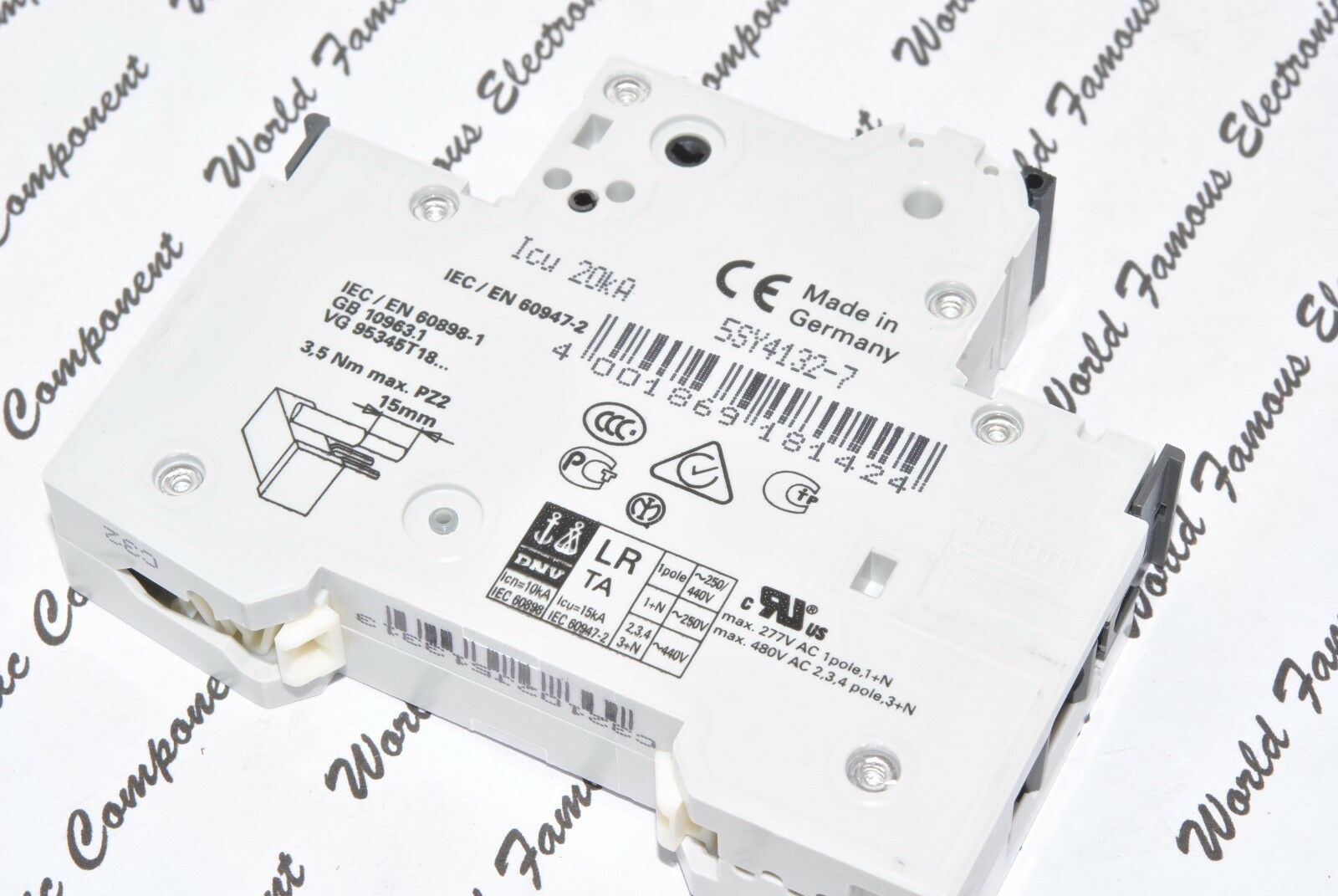 1pcs - SIEMENS 5SY132-7 5SY41-MCB-C32 32A 1P Circuit Breaker