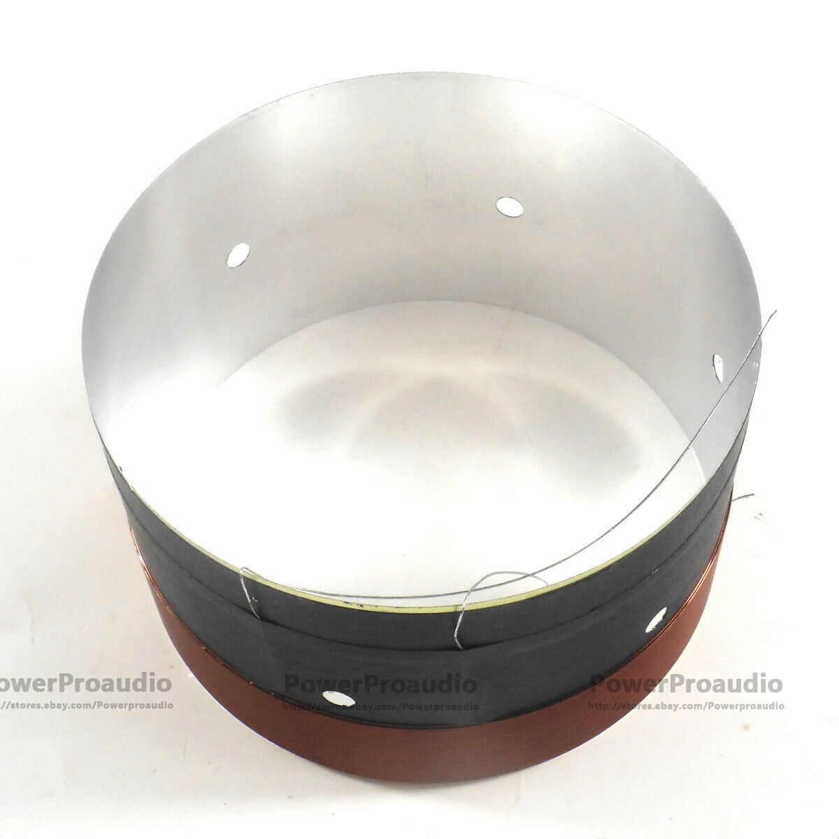 1pair 99.6mm White aluminum Bass voice coil Pure copper Round wire 8ohm 780-920W