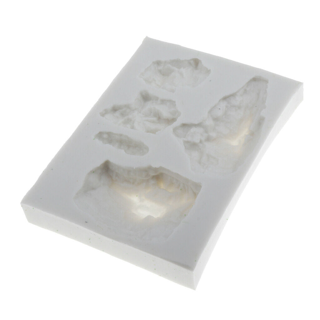 Coral Lake Rock Molds Mould Handmade DIY Decoration Sandtable Accessory