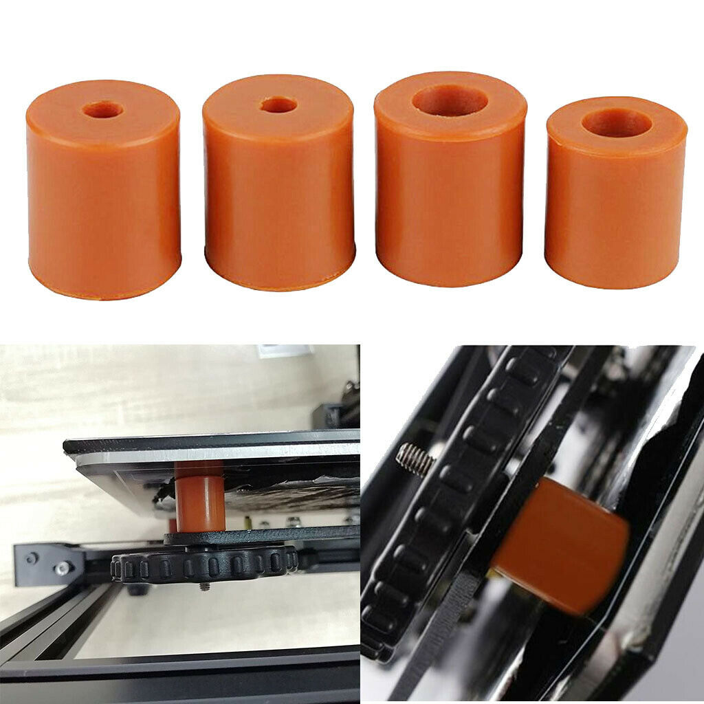 4pcs Stable Silicone Heatbed Leveling Column Dampers Buffer Tube for Ender 3