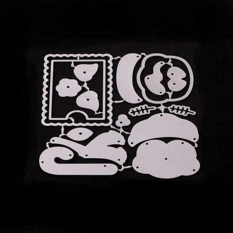 Christmas Penguin Metal Cutting Dies Stencil Scrapbook Album Paper Card Template