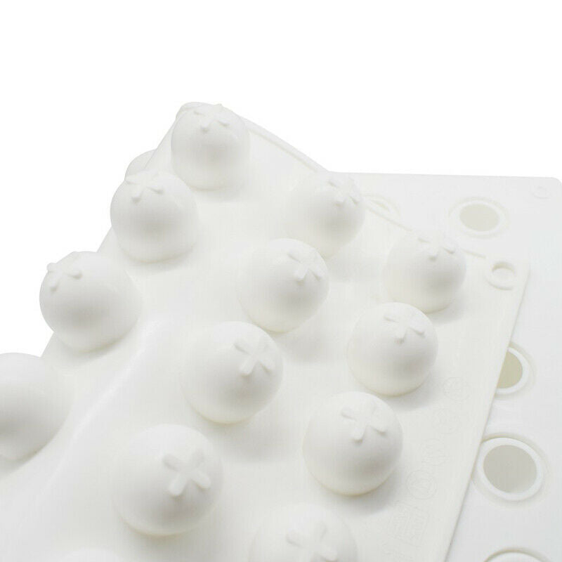 35 Cavity Ball Truffle Shape Silicone Mold DIY Chocolate Cake Mould Baking TBDA