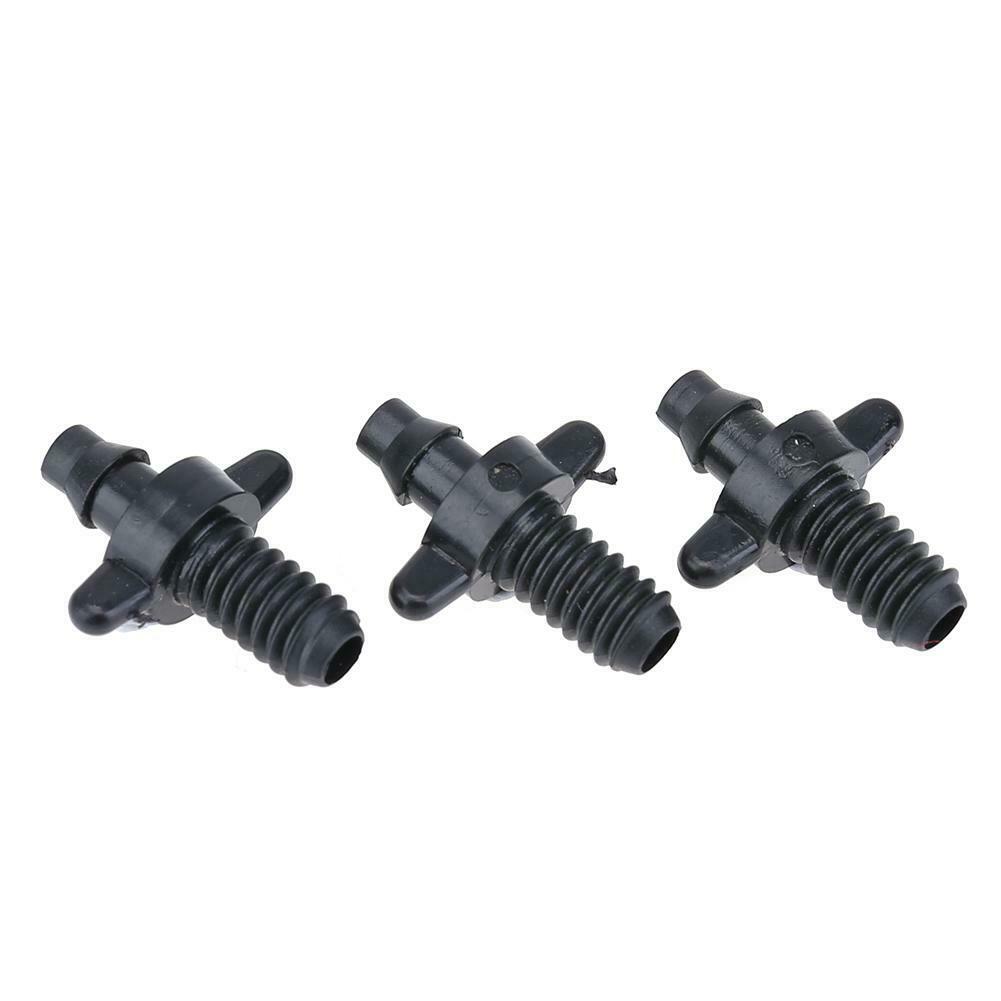 100pcs 6mm Male Thread Single Barbed 4/7mm and PVC Hose Garden Home Connect