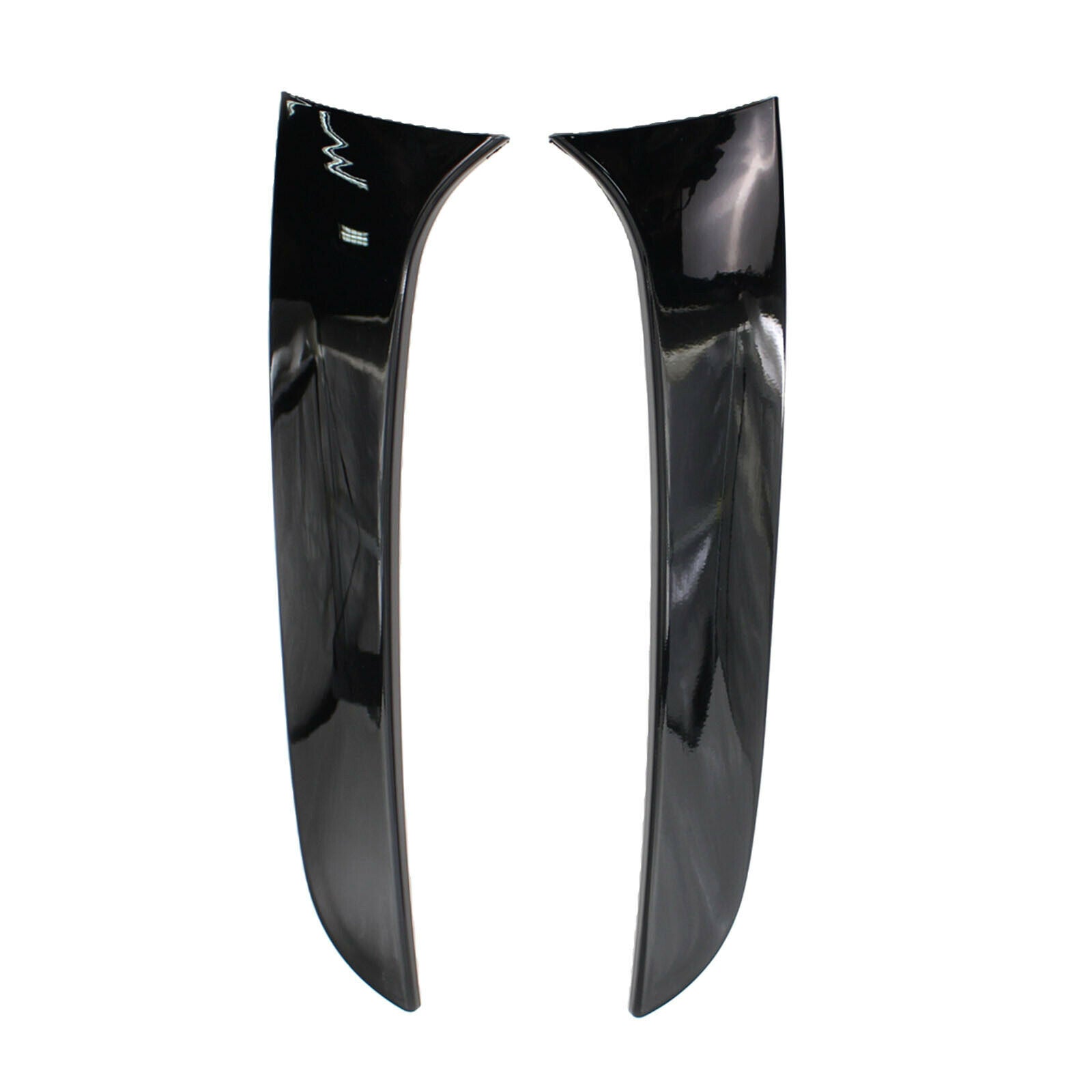 1 Pair Rear Window Side Spoiler Wing Plastic for BMW 1 Series F20 F21 Gloss