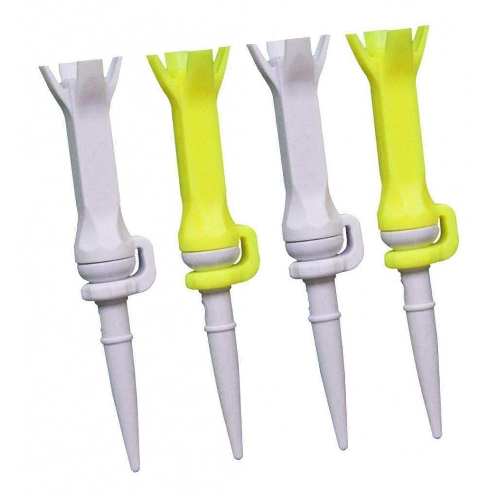 4pcs Golf Guide Claw Tee Rotatable Training Aids Tee Club Accessories