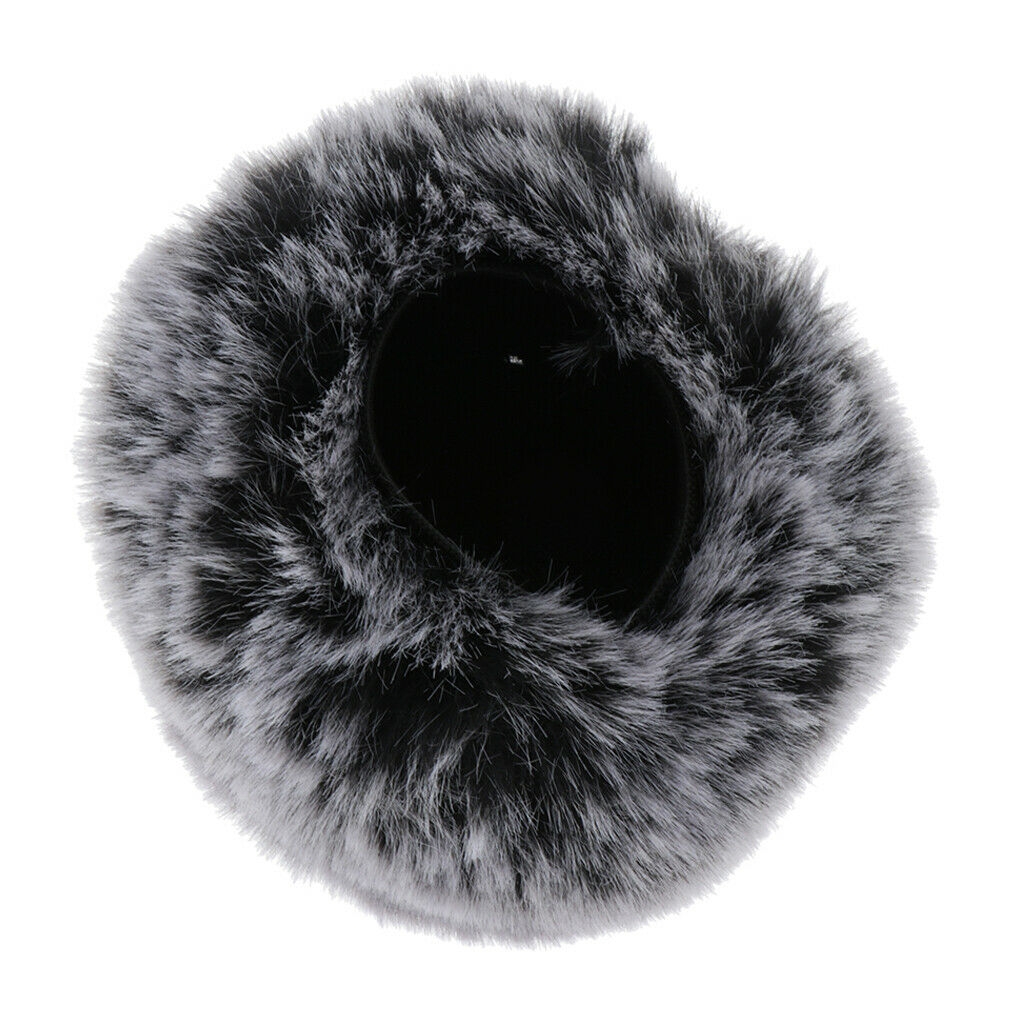 Furry Outdoor Microphone Windscreen Muff for Blue yeti Pro Microphones & More