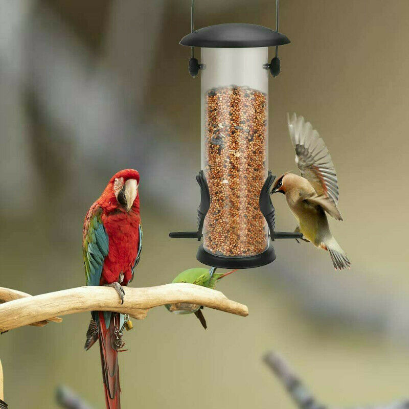 Hanging Bird Feeder Hanging Cage  Food Outdoor Small Wild Garden Yard