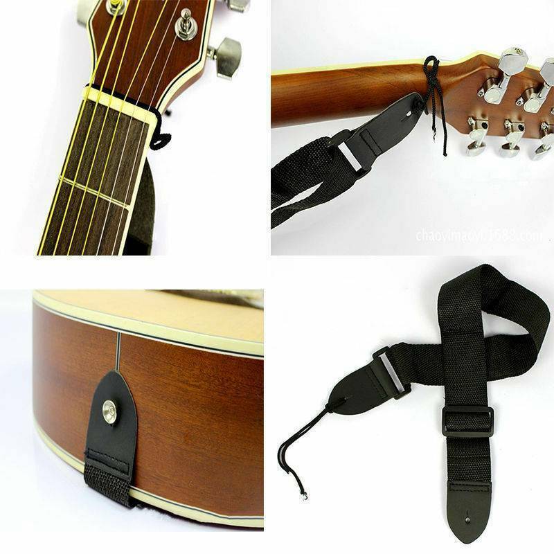 Adjustable Guitar Strap Belt for Acoustic Bass Electric Guitar
