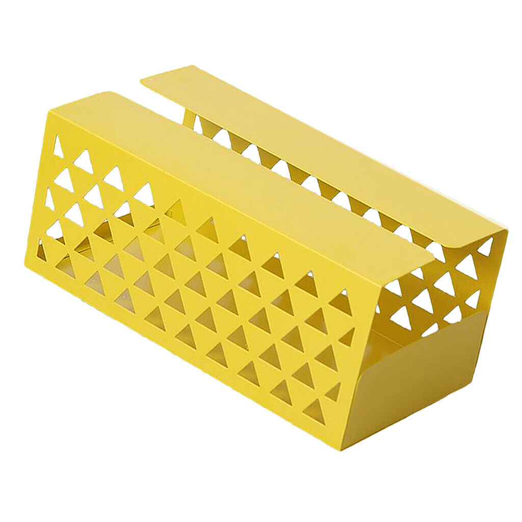 Tissue Box Holder, Retangular Napkin Holder Paper Case Dispenser Yellow L