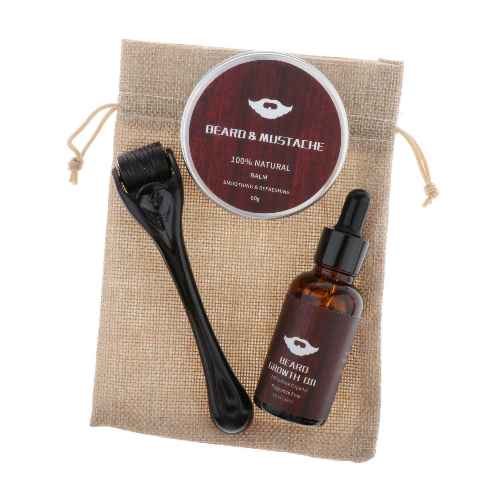 Beard Growth Kit Titanium  Roller for Men roller Hair Growth -