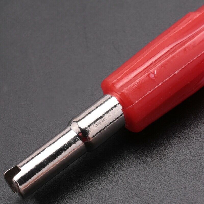 car Bikes Red Plastic Grip Tyre Valve Core Remover Removal Tool Key Y3I3I3