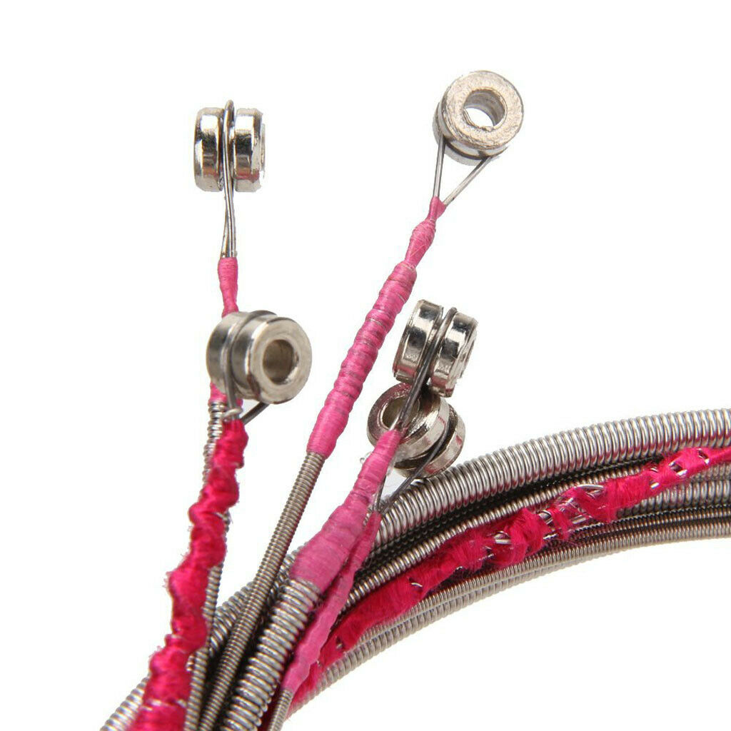 Set of 5 steel strings for 5 strings bass guitar Large spare parts New