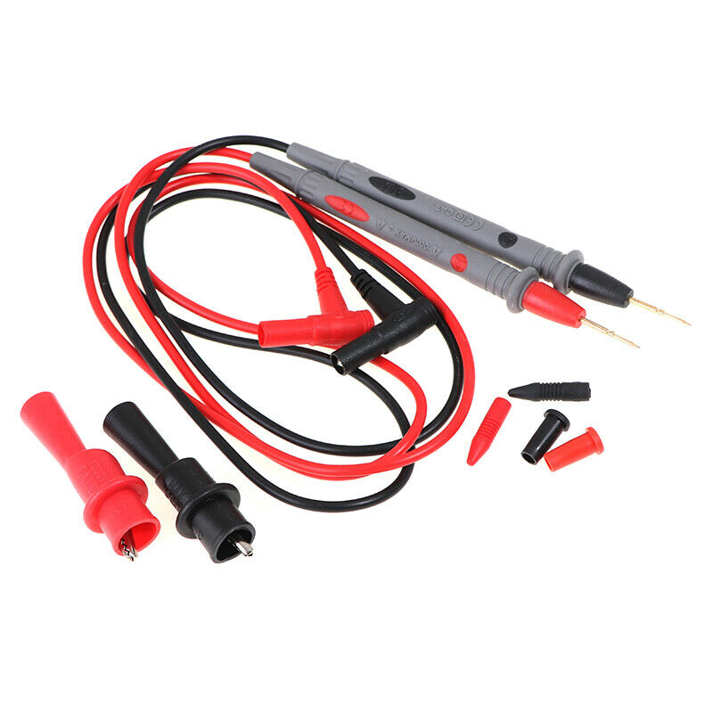 1000V20A Probe Lead Alligator Clip Crocodile Clamp Cable Multimeter TestB.ZY FT