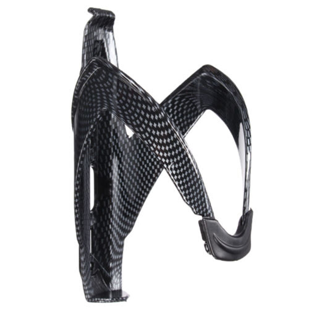 Carbon Fiber Pattern Water Drink Bottle Rack Holder Bracket Cage for MTB Bike