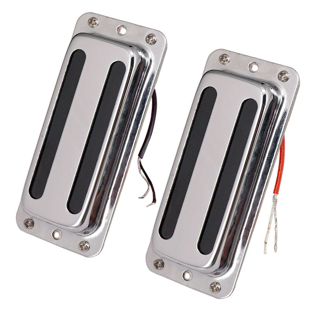 2 Pieces 6 Strings Humbucker Double Coil Pickups Acoustic Electric