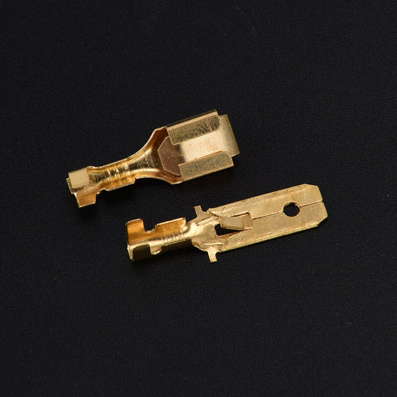 6.3mm 3pin automotive electrical wire connector male female cable termina plugDD