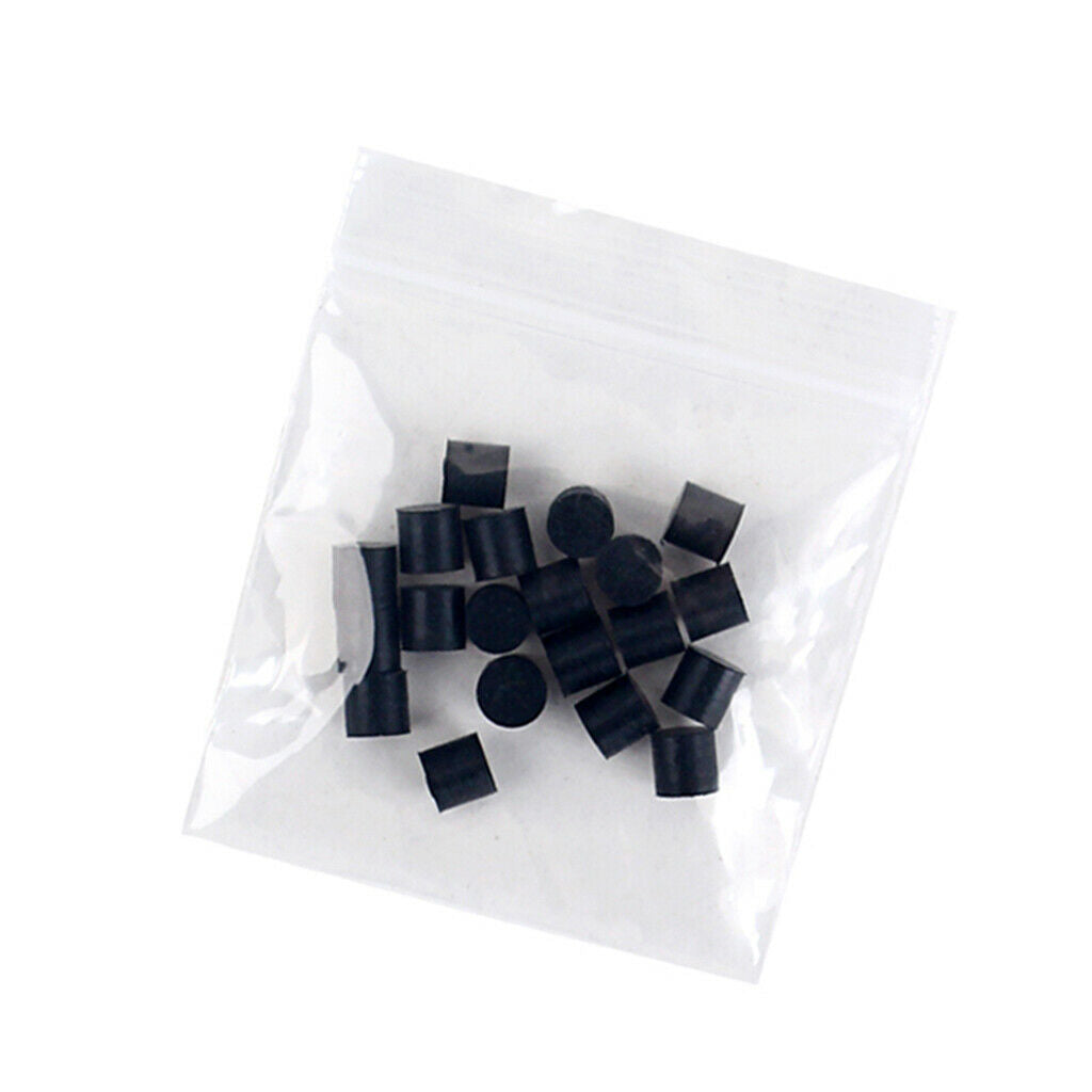 20 Packs Alto French Horn Silicone Pads Instrument Parts Protection 5x5mm