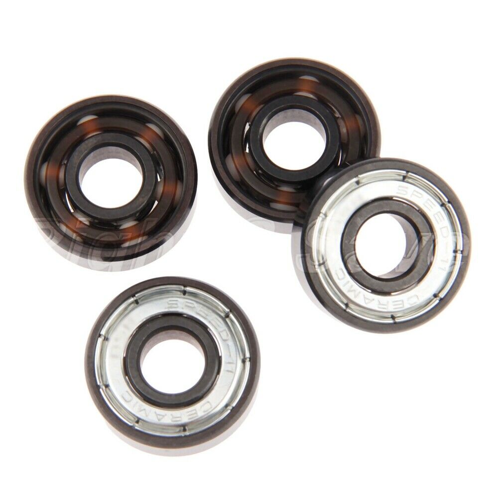 16Pcs Skateboard Skate Ball Roller Inline Ceramic Precision Bearing Accessaires