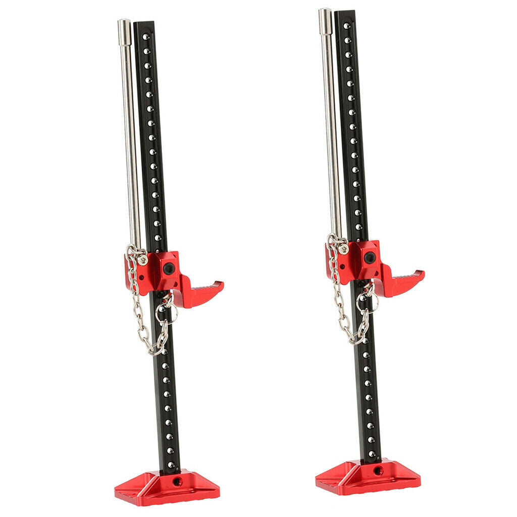 2X Metal Lift Stand For RC Car Toys For D90 SCX10 Rock Crawler RC Car