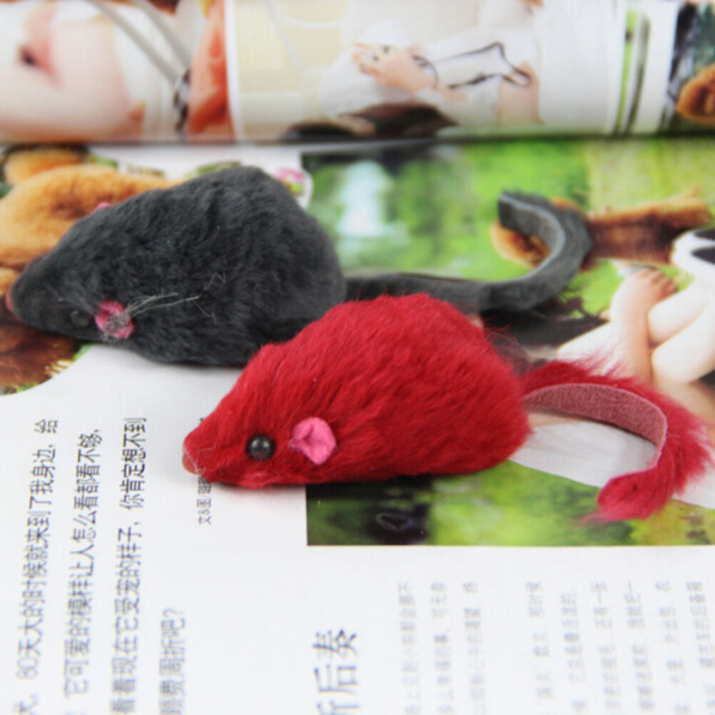 Soft Fleece False Mouse Cat Toys Funny Playing Toys For Cats Kitten apaAT.l8