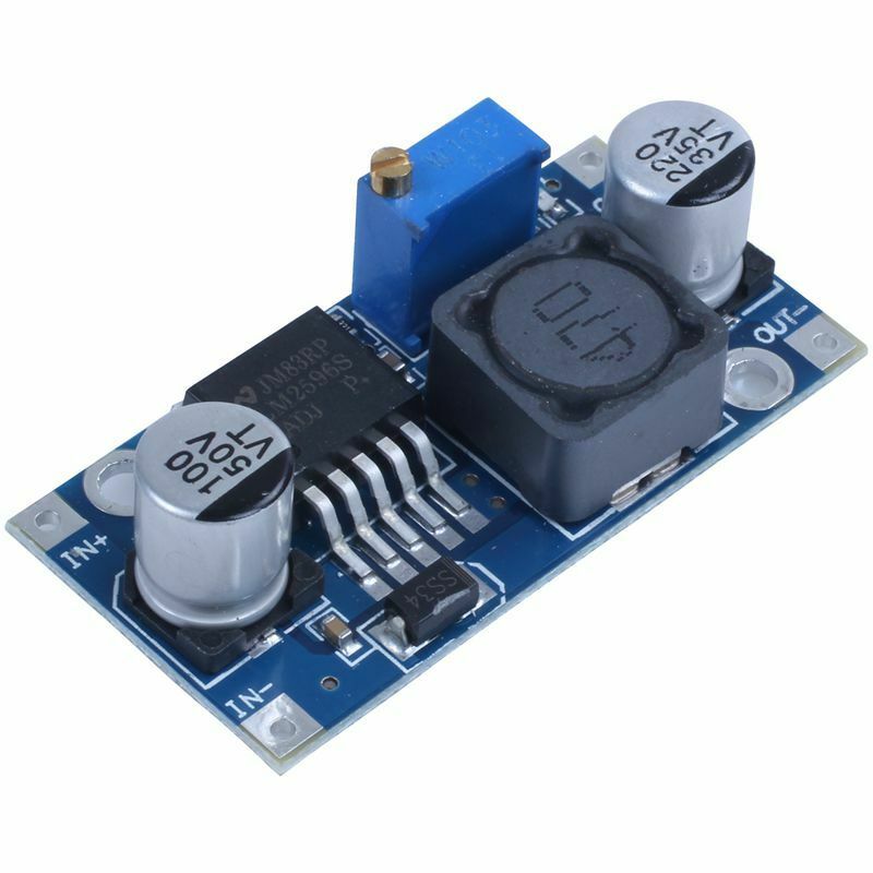2 Pcs LM2596 DC-DC Step-down Converter Power Module LM2596S Adjustable Buck  PL9