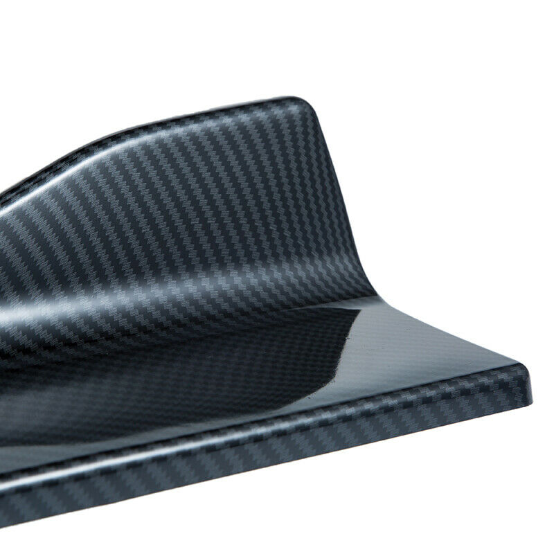 2X Car Bumper Spoiler Rear Lip Side Skirt Extension Splitter Winglet Wings ABS