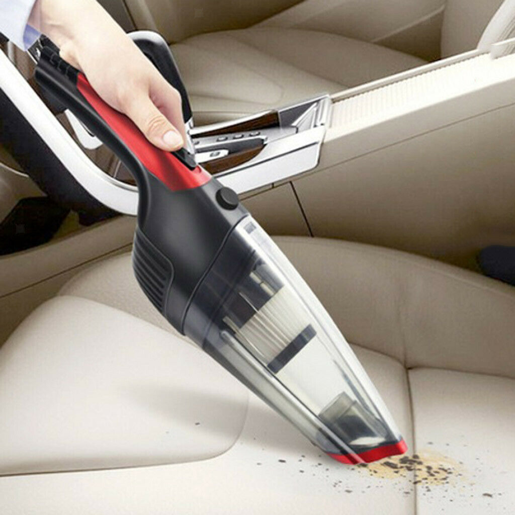 Cordless Car Vacuum Cleaner Portable Powerful Suction Wet & Dry Dual Use