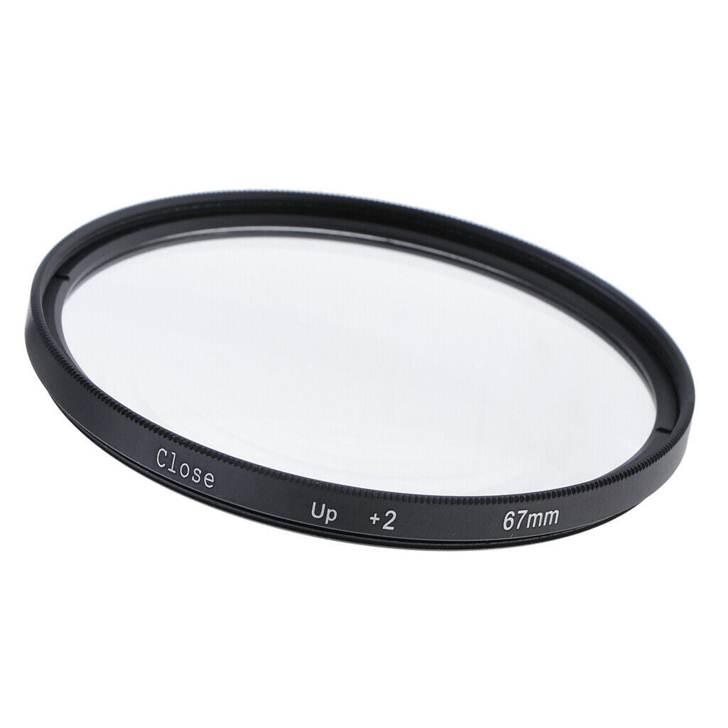 Macro Close Up Lens Filter 67mm +2 for Sony 85mm 24-70 18-200 18-135 28-75mm