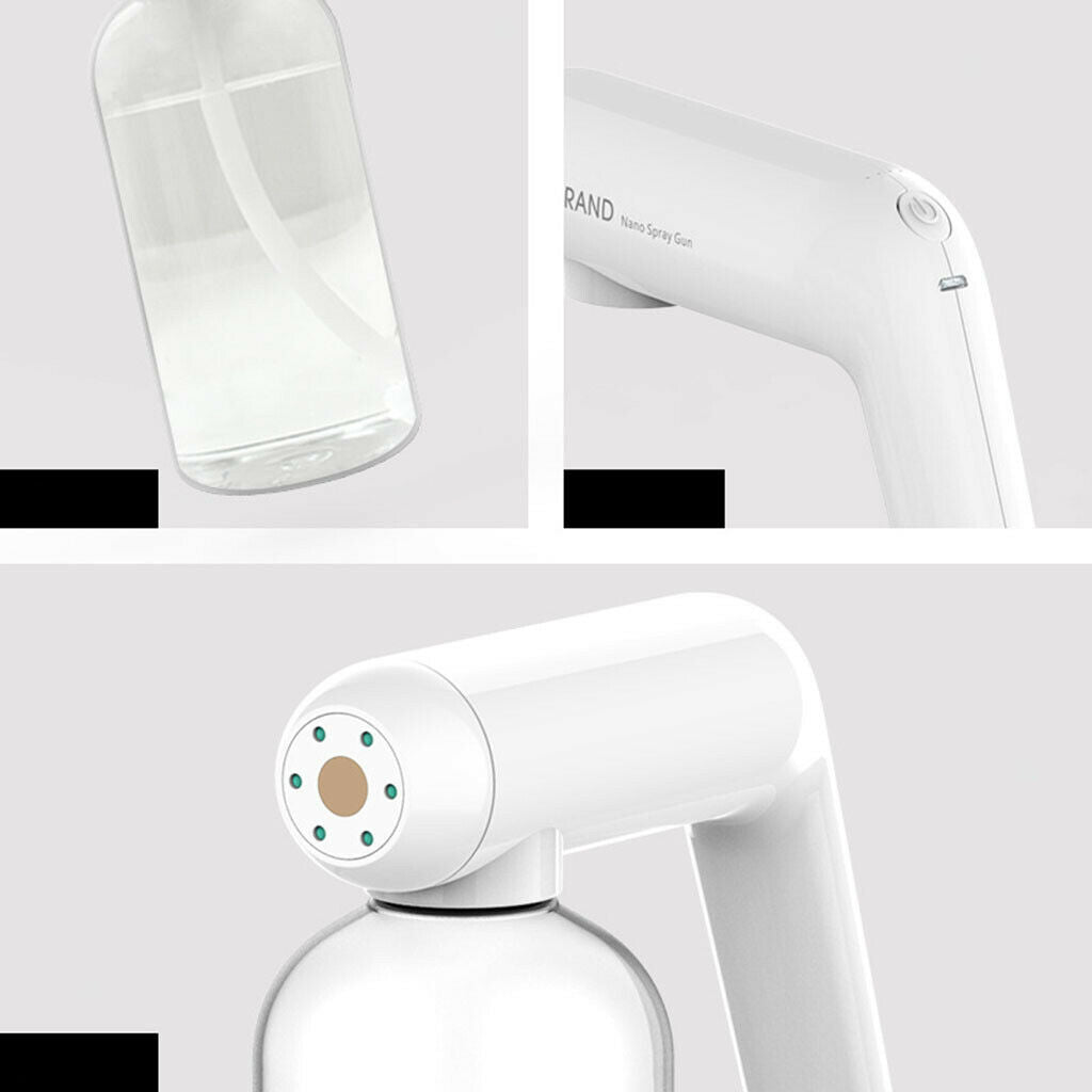 Handheld Nano Sanitizer Spray Fogger Blue Light for Home Office Living Room