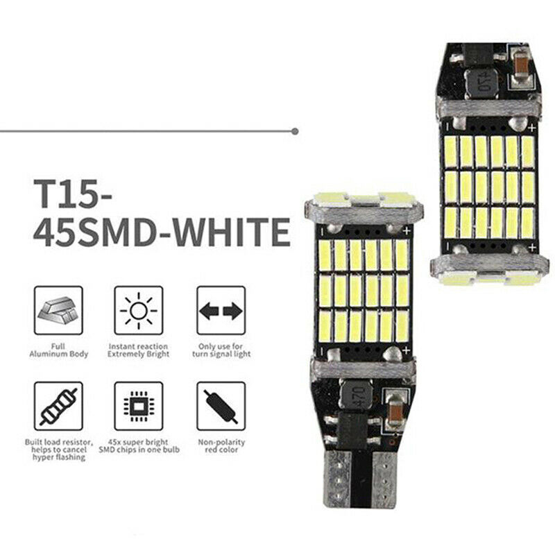 2x Canbus T16 T15 921 W16W LED Bulb Car Backup Reverse Ligh.l8