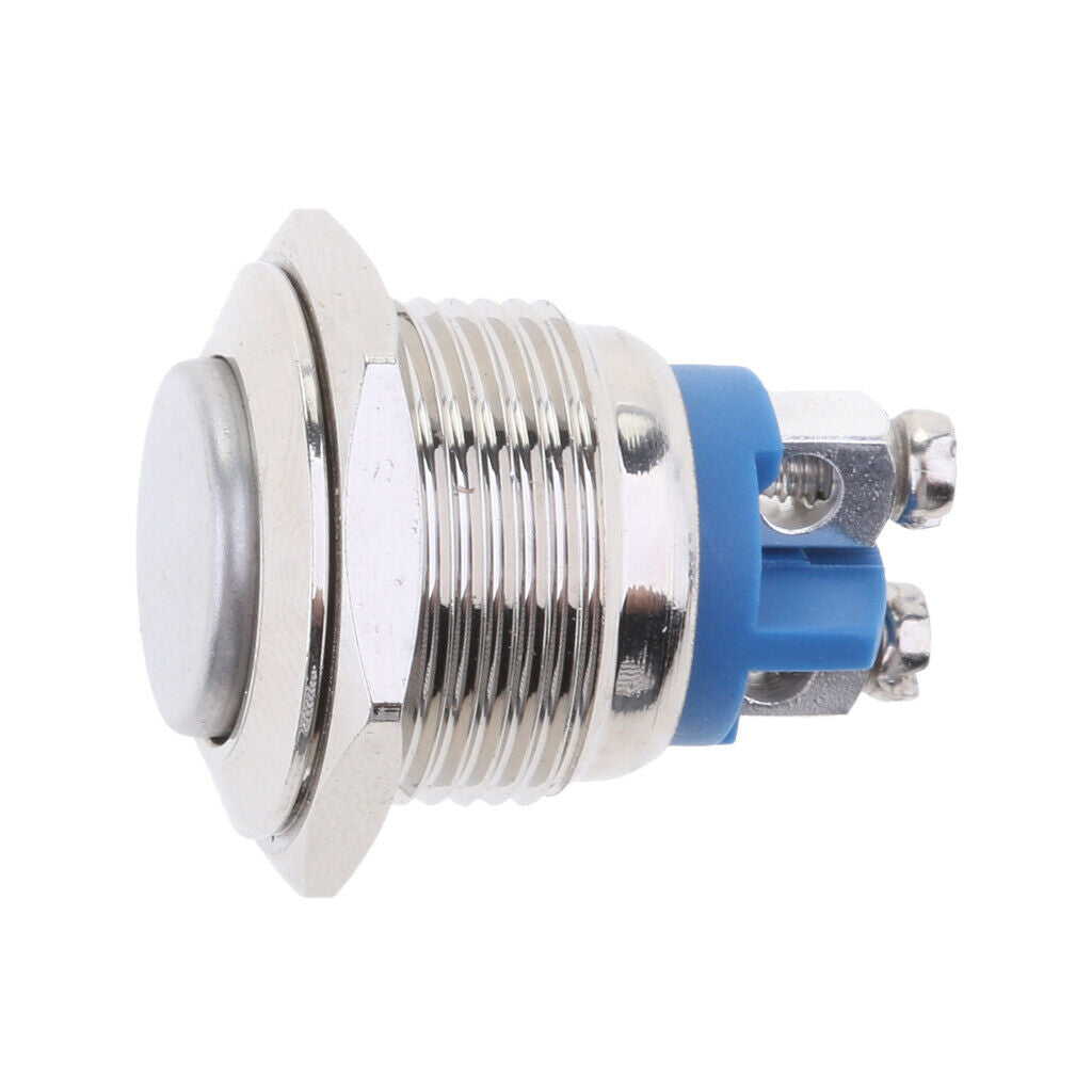 Waterproof Steel Waterproof Push Button Switch 16mm Button 24V 3A with Led