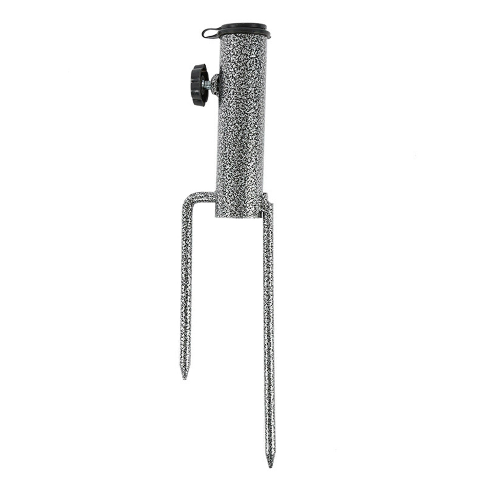 2Pcs Park Beach Patio Umbrella Metal Anchor Stand Holder 32cm Length Durable