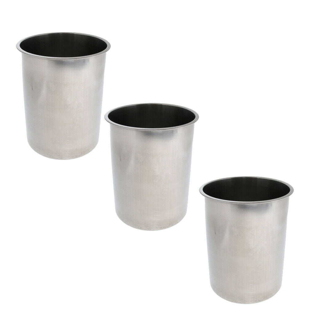 3pcs / Set 2.5 L Ice Bucket for Champagne, Wine, Drinks, Beer, Bins