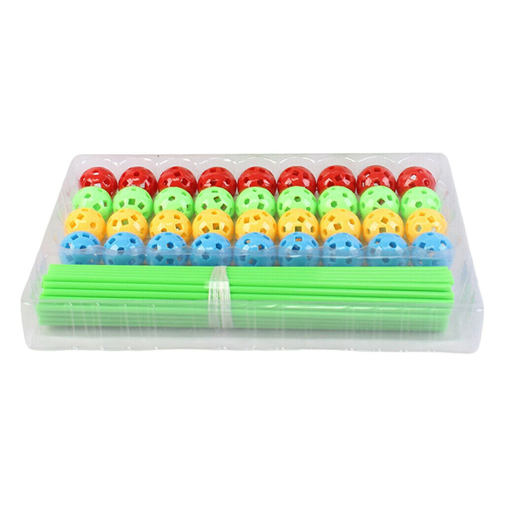 Kids Child Construction Fort Building Kit Forts Blocks Play House Ball Rod
