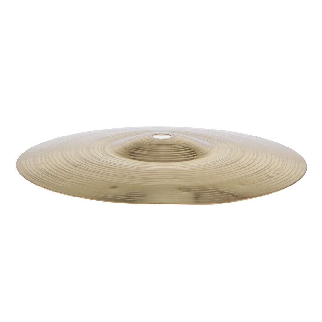 Durable Brass Jazz Drum Crash Cymbals for Drum Player Beginers Students 8''