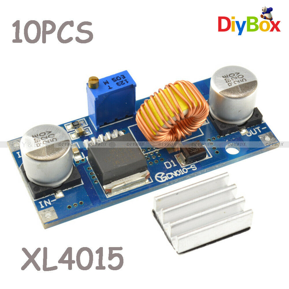 10PCS 5A Buck Converter DC-DC Step Down Adjustable Power Supply Module XL4015