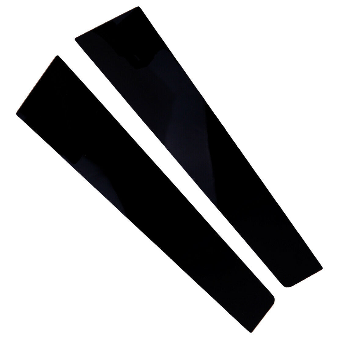 Set Black Pillar Posts Door Trim Cover Kit fit for Hyundai Elantra Sedan 17-18