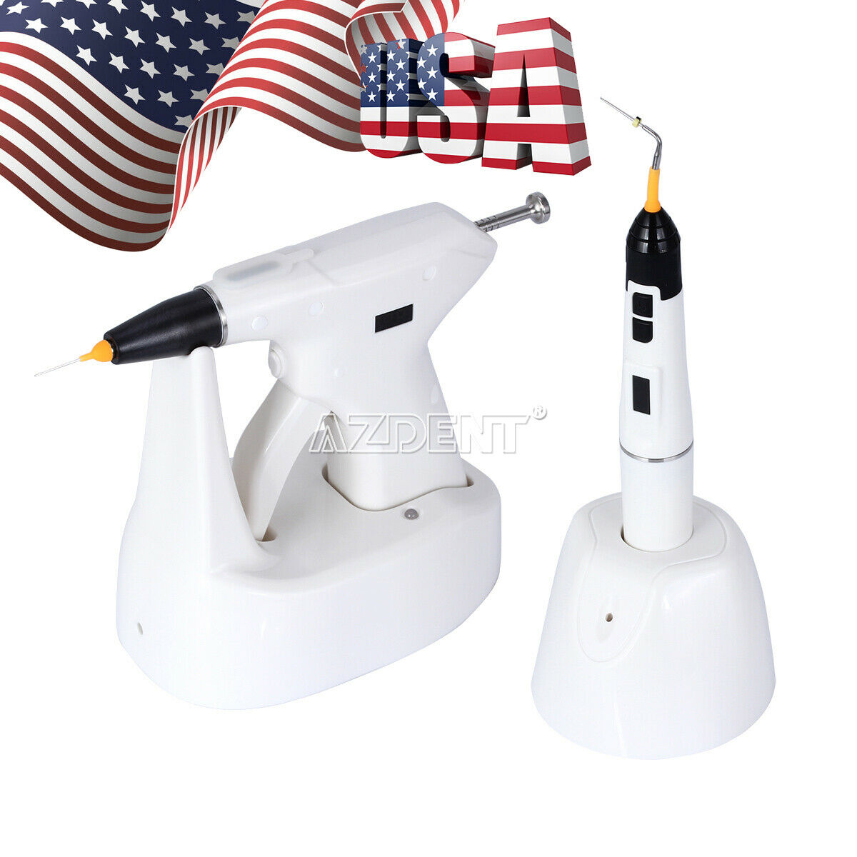 Dental Endo Obturation System Gun Heated Pen Percha Gutta Tips F FM M SY-FILL